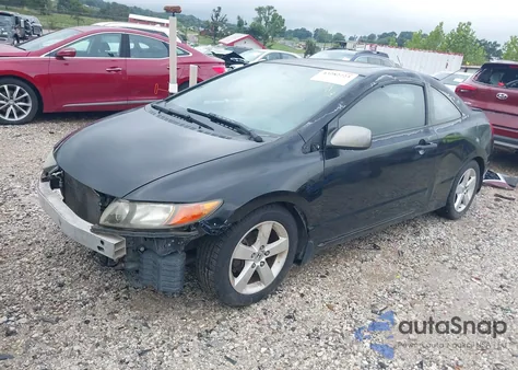 2007 Honda Civic Ex from USA, damaged, VIN 2HGFG12817H585807